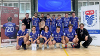 CAHFlorbalový tým mužů vybojoval na Českých akademických hrách 2024 bronzovou medaili. Foto KTV FP TUL (5)